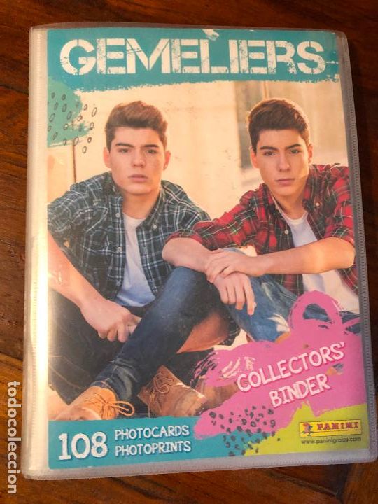 Collectionnisme Albums: ALBUM GEMELIERS PANINI, incompleto COLLECTORS BINDER