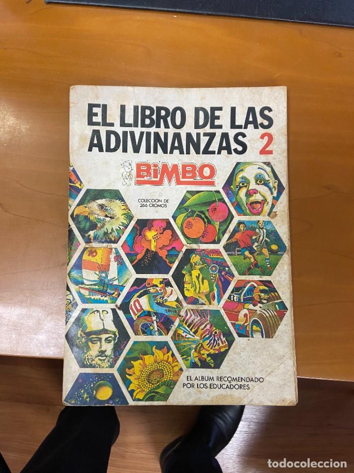 Collectionnisme Albums: el libro de las adivinanzas 2 bimbo incompleto con mas de 200 cromos se venden sueltos