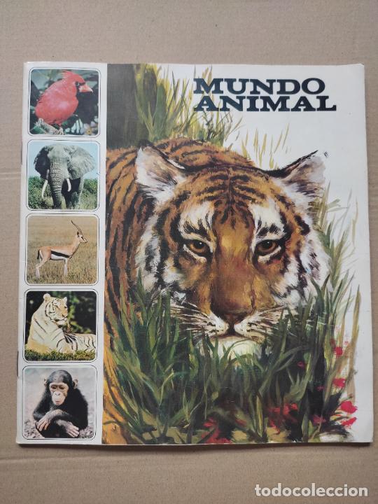 Collectionnisme Albums: MUNDO ANIMAL CASI COMPLETO (-2) ALBUM 1971 HERMANDADES DEL TRABAJO