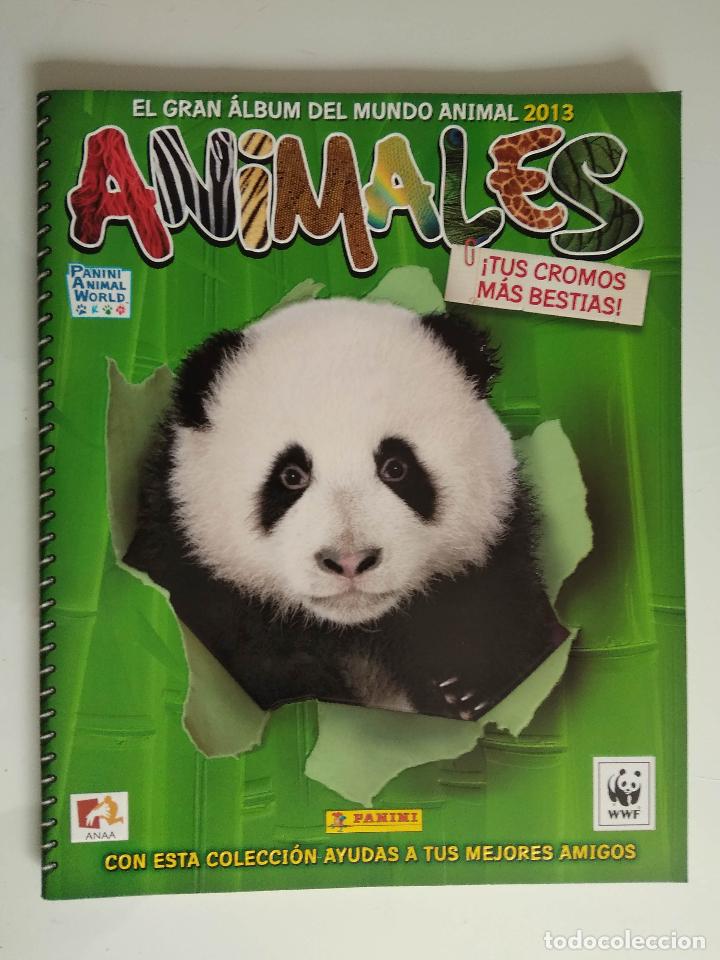 Collectionnisme Albums: ALBUM VACIO PLANCHA , PANINI EL GRAN ALBUM DEL MUNDO ANIMAL 2013 ANIMALES WORLD