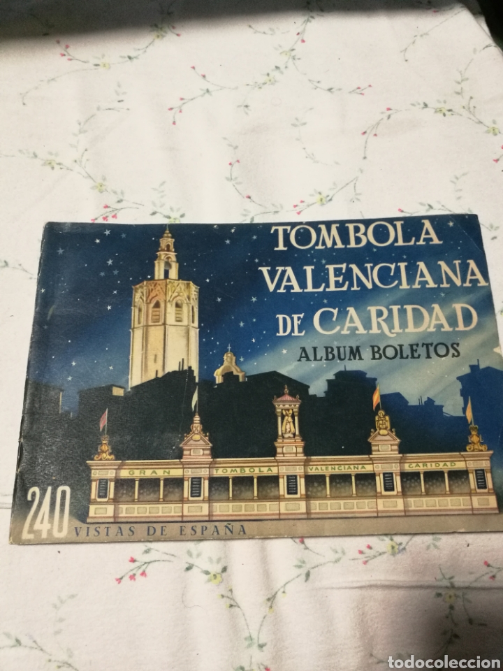 Collectionnisme Albums: Tombola valenciana de caridad Album cromos