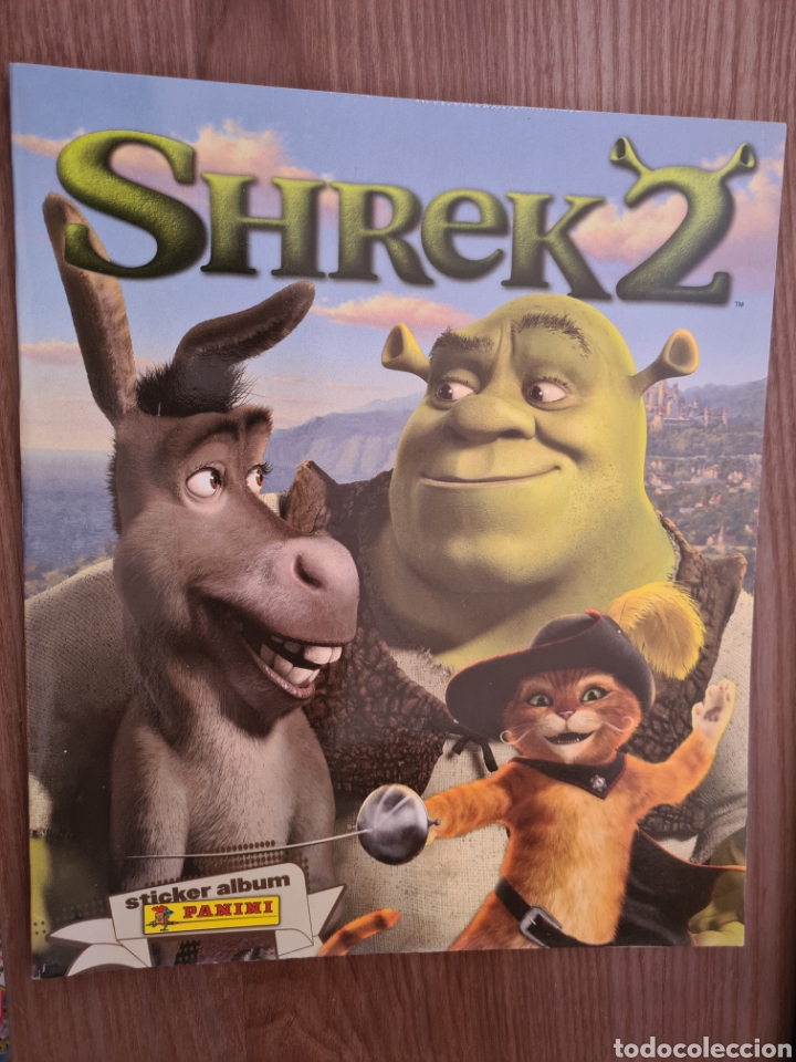 Coleccionismo &Aacute;lbumes: SHREEK 2 PANINI VACIO - PLANCHA