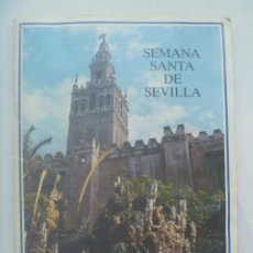 Coleccionismo Álbumes: SEMANA SANTA DE SEVILLA : ALBUM DE CROMOS , 1986. EL MONTE DE PIEDAD Y CAJA DE AHORROS DE SEVILLA. Lote 327219163
