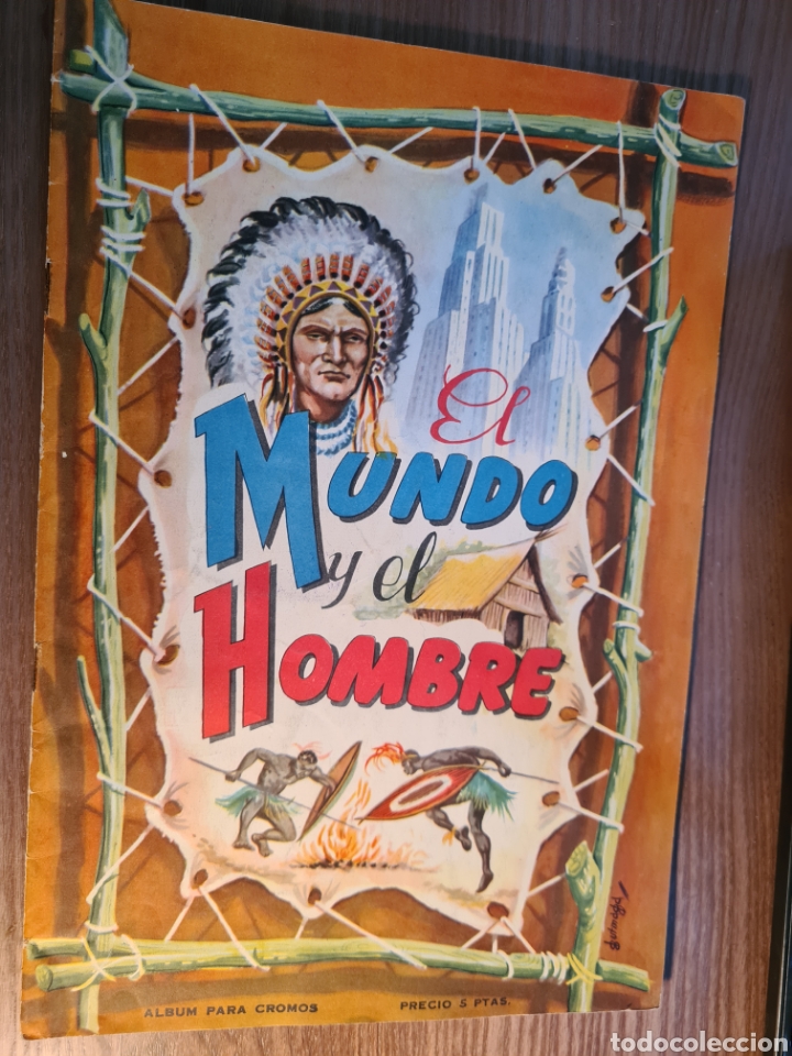 Collectionnisme Albums: EL MUNDO Y EL HOMBRE . FHER . 1960. VACIO. PLANCHA