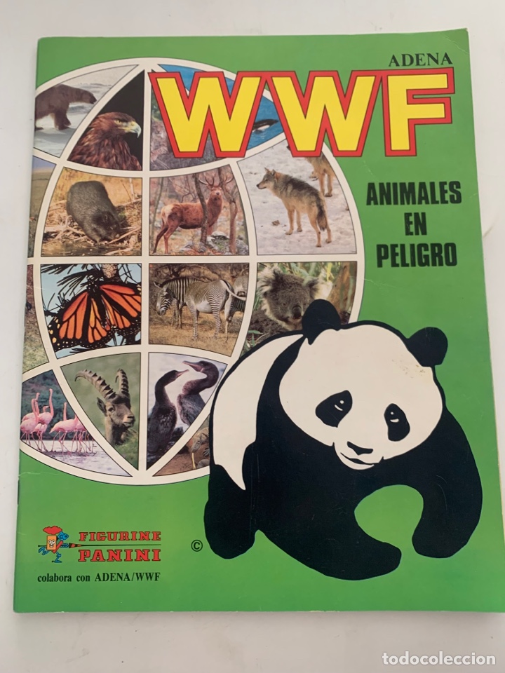 Collezionismo Album: &Aacute;lbum de cromos animales en peligro WWF adena Panini