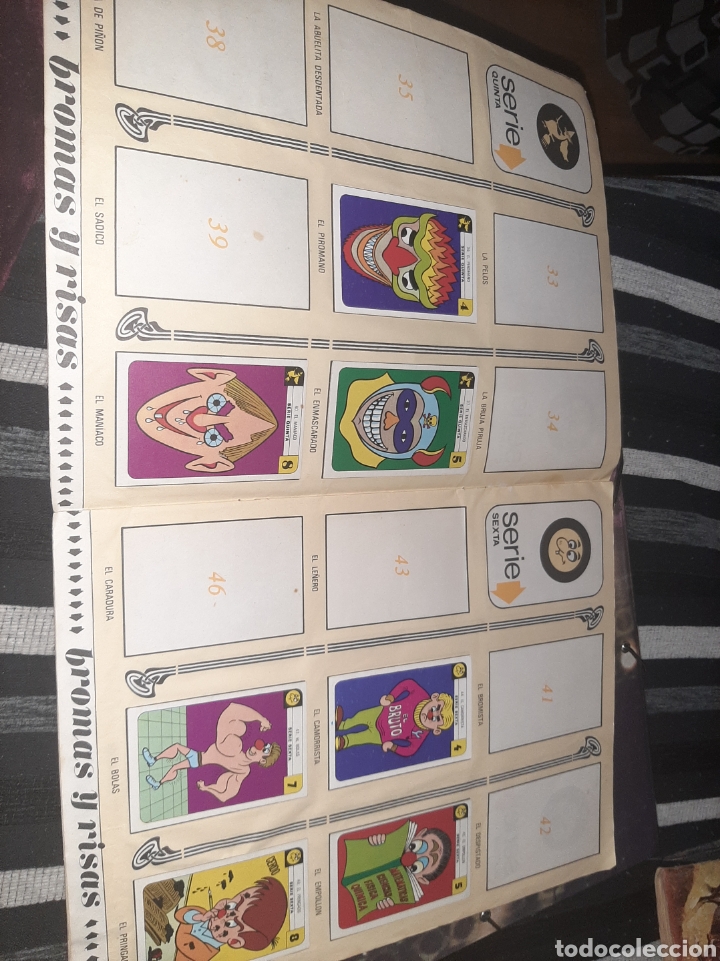 Coleccionismo &aacute;lbumes: &Aacute;lbum Bromas y risas con 33 cromos de Lisel - Foto 4