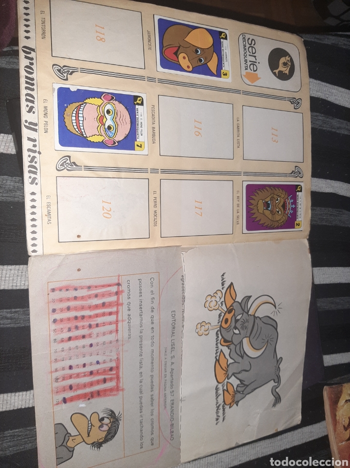 Coleccionismo &aacute;lbumes: &Aacute;lbum Bromas y risas con 33 cromos de Lisel - Foto 7