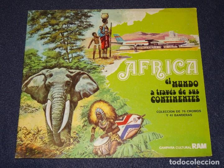 Collectionnisme Albums: ALBUM PLANCHA VACIO - AFRICA EL MUNDO A TRAV&Eacute;S DE SUS CONTINENTES, CAMPA&Ntilde;A CULTURAL RAM