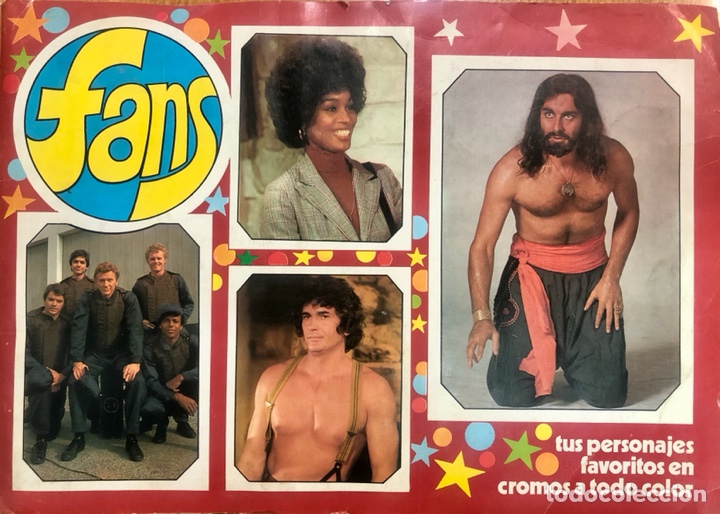 Coleccionismo &aacute;lbumes: FANS (H&eacute;roes de TV) - Foto 1