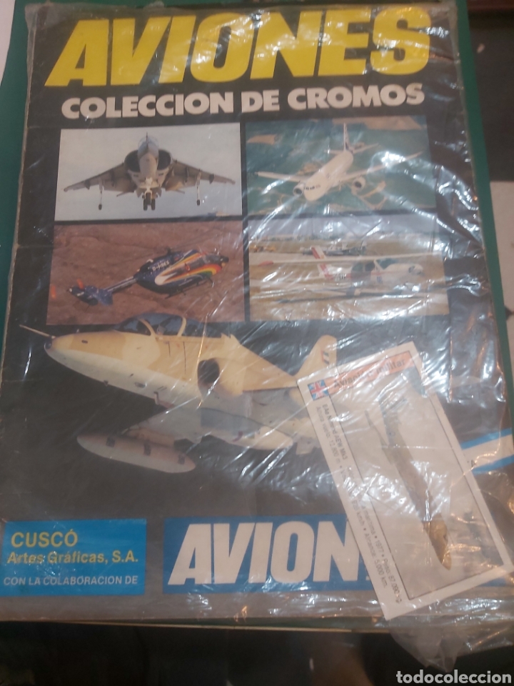 Coleccionismo &aacute;lbumes: Faltan 18 cromos AVIONES CUSCO - Foto 1