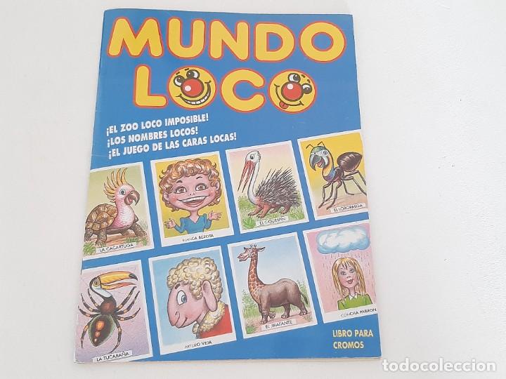 Coleccionismo &Aacute;lbumes: ANTIGUO Y DIFICIL ALBUM PLANCHA - MUNDO LOCO - CROMOS EYDER A&Ntilde;OS 80