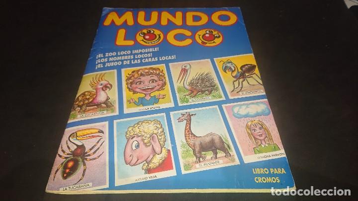 Coleccionismo &Aacute;lbumes: ALBUM MUNDO LOCO INCOMPLETO , LEER DESCRIPCION