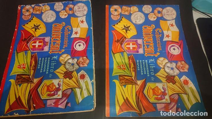 Coleccionismo &Aacute;lbumes: LOTE DE 2 ALBUMES INCOMPELTOS COLECCION UNIVERSAL , LEER DESCRIPCION