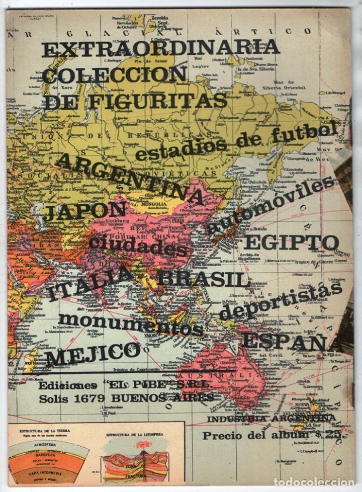 Collectionnisme Albums: 1970&acute;S ALBUM CROMOS ATLAS VACIO EDICIONES EL PIBE SRL PARA INSTRUIRSE JUGANDO IMPECABLE ESTADO