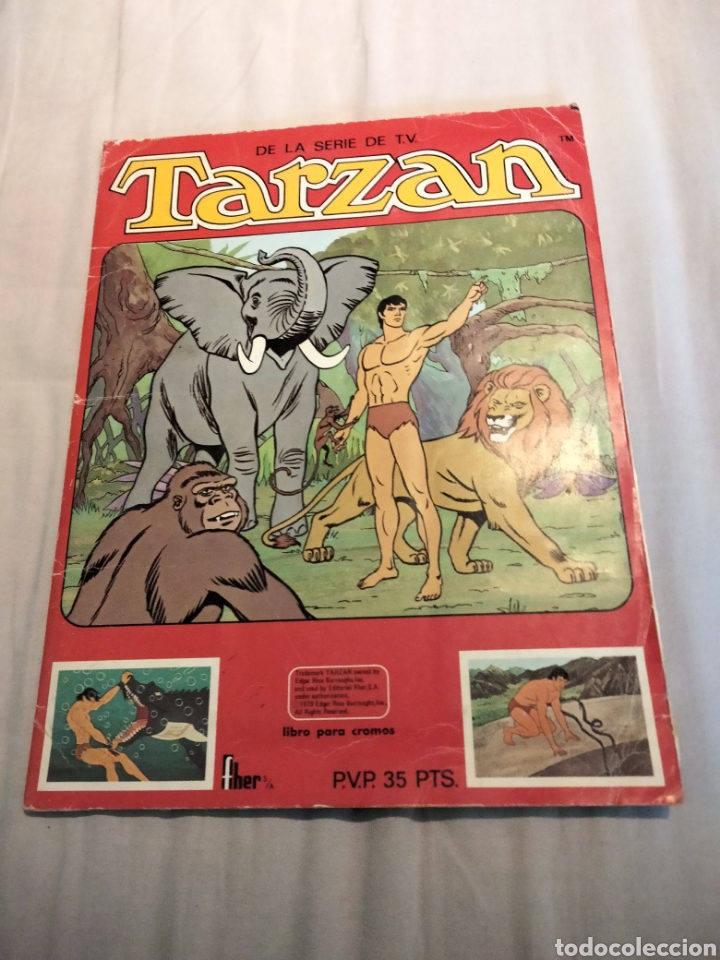 Collezionismo Album: &Aacute;lbum de la serie de TV Tarz&aacute;n Fher