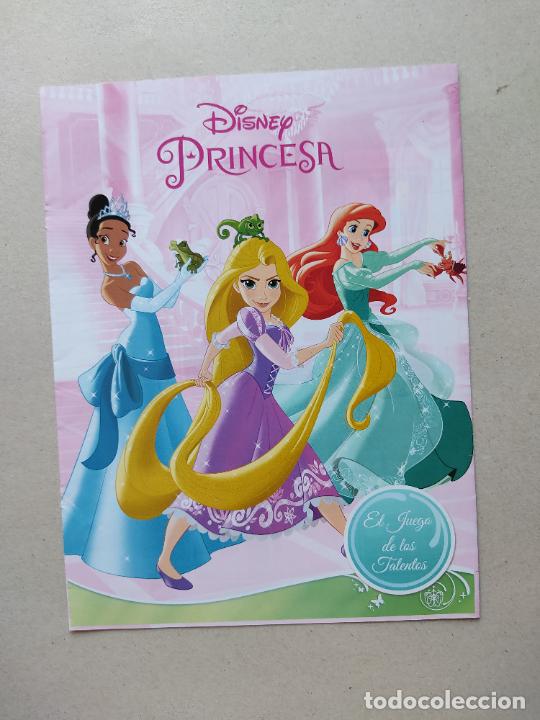 Collezionismo Album: ALBUM DESPLEGABLE TIPO POSTER VAC&Iacute;O PRINCESA DISNEY PIXAR 2015 PANINI EL JUEGO DE LOS TALENTOS