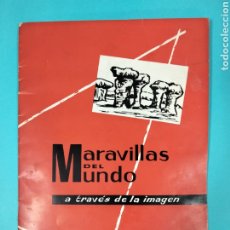 Coleccionismo Álbumes: ÁLBUM DE CROMOS: MARAVILLAS DEL MUNDO A TRAVÉS DE LA IMAGEN. Lote 338208503
