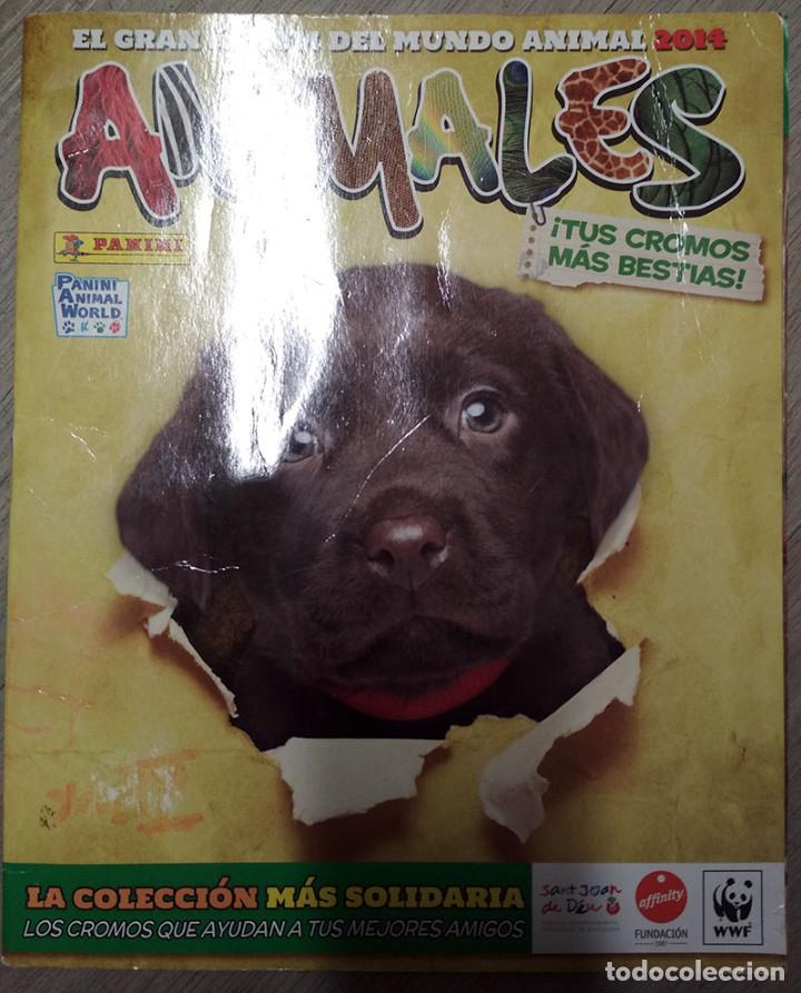 Coleccionismo &Aacute;lbumes: ALBUM ANIMALES EL GRAN ALBUM DEL MUNDO ANIMAL 2014 DE PANINI (VER FOTOS DEL ALBUM)