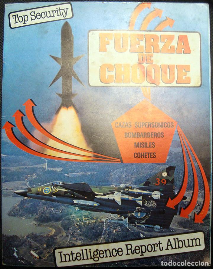 Coleccionismo &Aacute;lbumes: ALBUM FUERZA DE CHOQUE DE EDANSA (VER FOTOS DE TODO EL ALBUM)