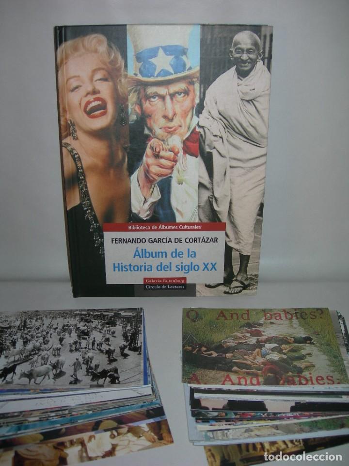 Collectionnisme Albums: &Aacute;LBUM DE LA HISTORIA DEL SIGLO XX - FERNANDO GARC&Iacute;A DE CORT&Aacute;ZAR - NUEVO Y COMPLETO CROMOS SIN PEGAR