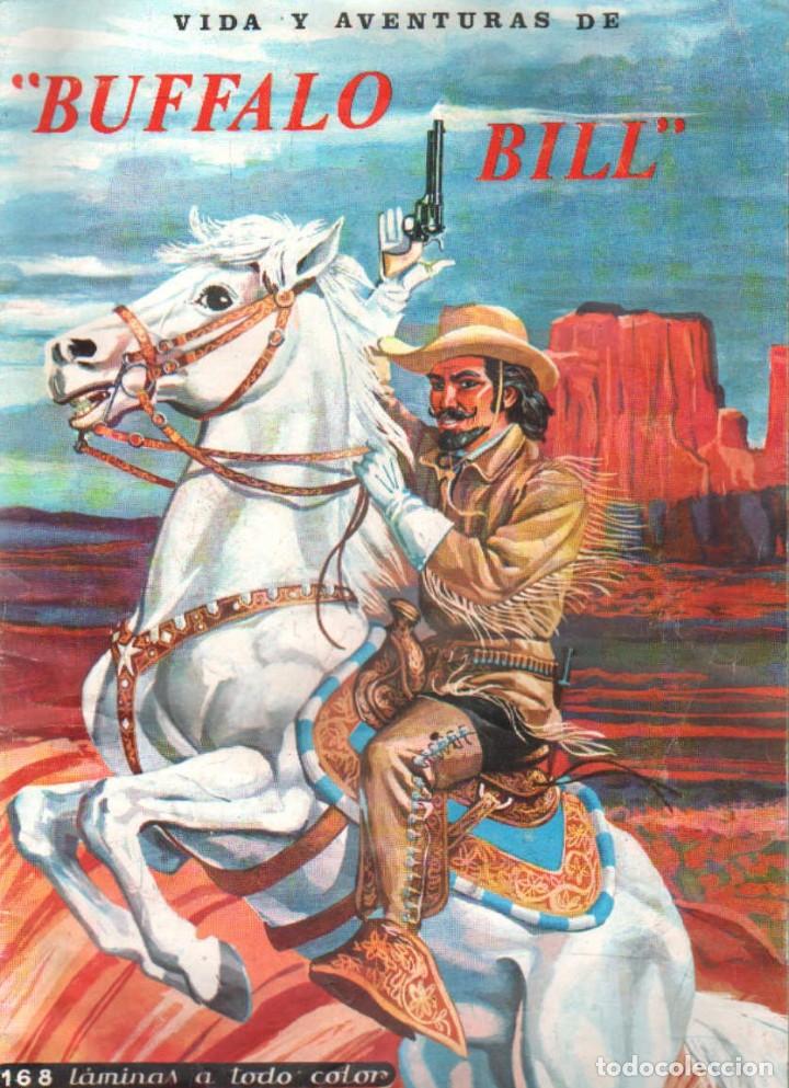 Coleccionismo &Aacute;lbumes: ALBUM VIDA Y AVENTURA DE BUFFALO BILL. INCOMPLETO. A-ALB-1255