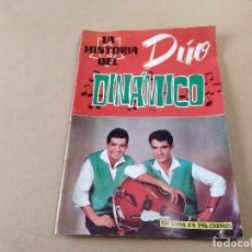 Coleccionismo Álbumes: ÁLBUM LA HISTORIA DEL DÚO DINÁMICO - SOLO TIENE LOS 4 PRIMEROS CROMOS. Lote 340743063
