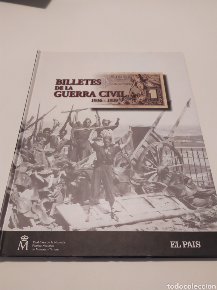 Coleccionismo &Aacute;lbumes: &Aacute;LBUM VAC&Iacute;O BILLETES DE LA GUERRA CIVIL. EL PA&Iacute;S.