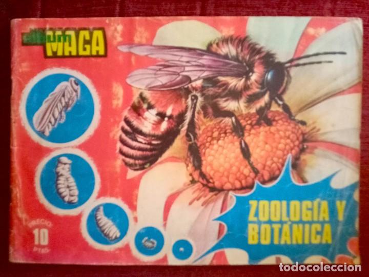Collezionismo Album: &aacute;lbum de maga zoolog&iacute;a y bot&aacute;nica, con 267 de los 288 cromos que tiene.