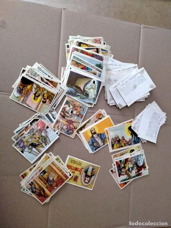 Coleccionismo &aacute;lbumes: cromos de vida de jesucristo - Foto 1