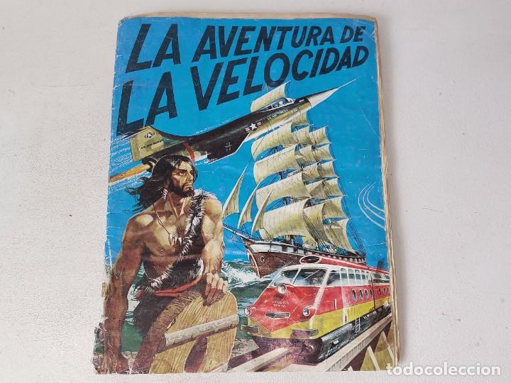 Coleccionismo &Aacute;lbumes: ANTIGUO ALBUM DE CROMOS LA AVENTURA DE LA VELOCIDAD - DIFUSORA DE CULTURA - DIDEC - A&Ntilde;O 1976