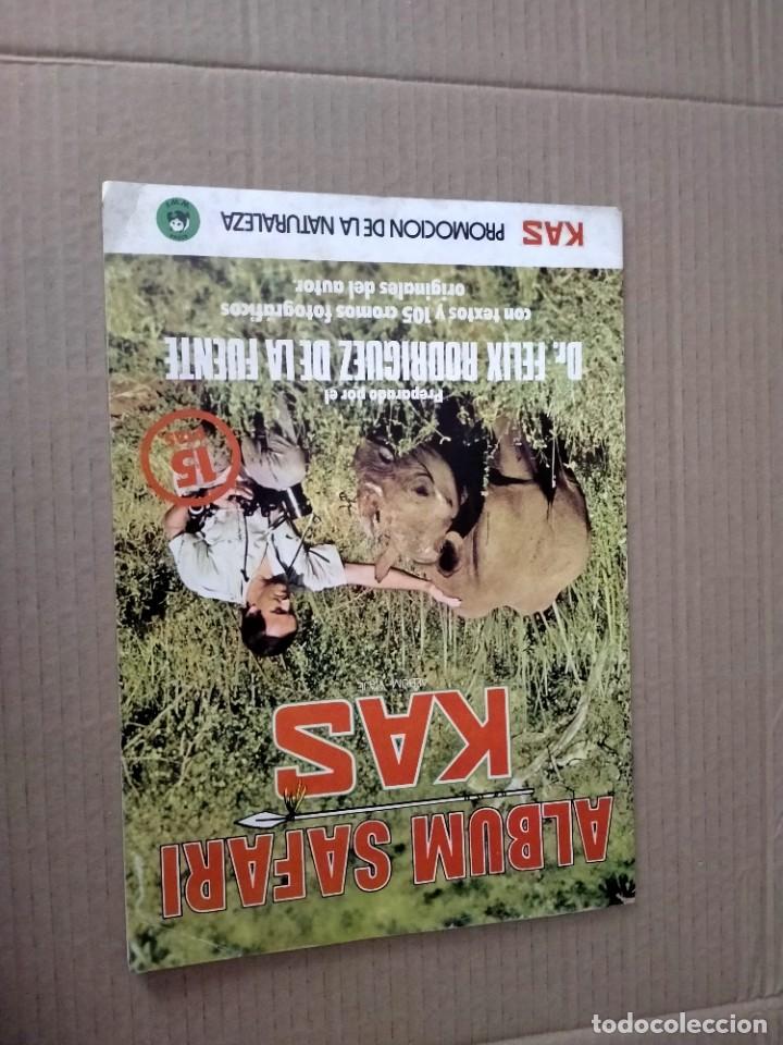 Colecionismo Cadernetas: album de cromos de album safari kas como plancha