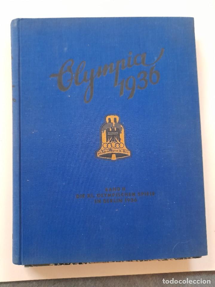 Colecionismo Cadernetas: Album de cromos Olympia 1936 Berl&iacute;n incompleto incluye cartelito