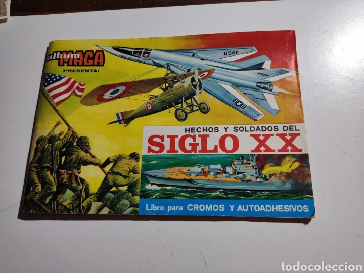 Colecionismo Cadernetas: &Aacute;lbum MEGA hechos y soldados siglo XX