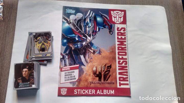 Coleccionismo &aacute;lbumes: ALBUM TRANSFORMERS - CON 204 CROMOS - Foto 1