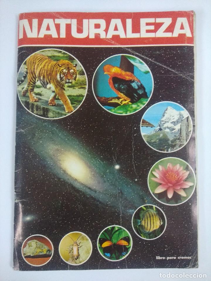 Colecionismo Cadernetas: NATURALEZA-EL MUNDO QUE NOS RODEA/ALBUM DE CROMOS EDITORIAL FHER/INCOMPLETO.