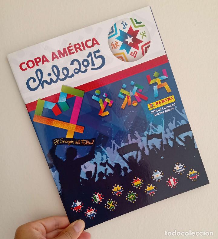 Colecionismo Cadernetas: Panini Album Copa America Chile 2015 sin Cromos