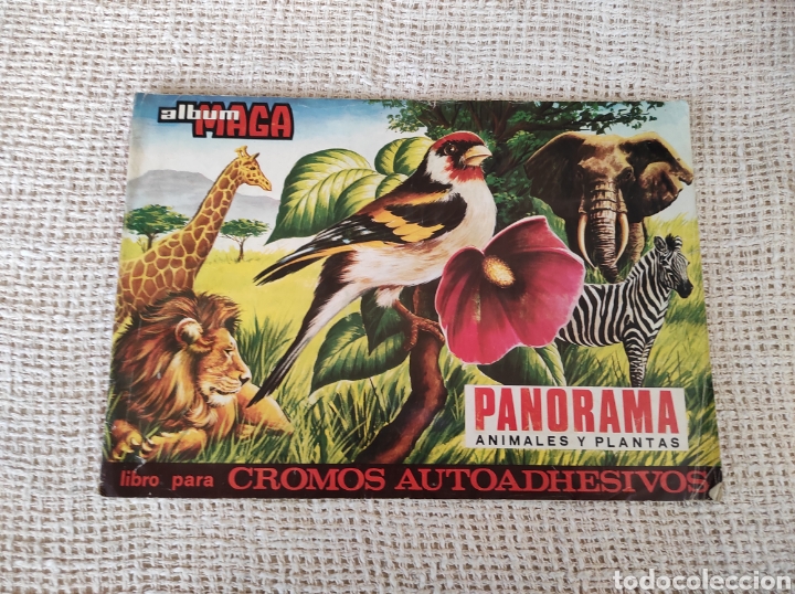 Collectable Incomplete Albums: . &Aacute;lbum magA , Panorama animales y plantas, CONTIENE 167 cromos de los 270