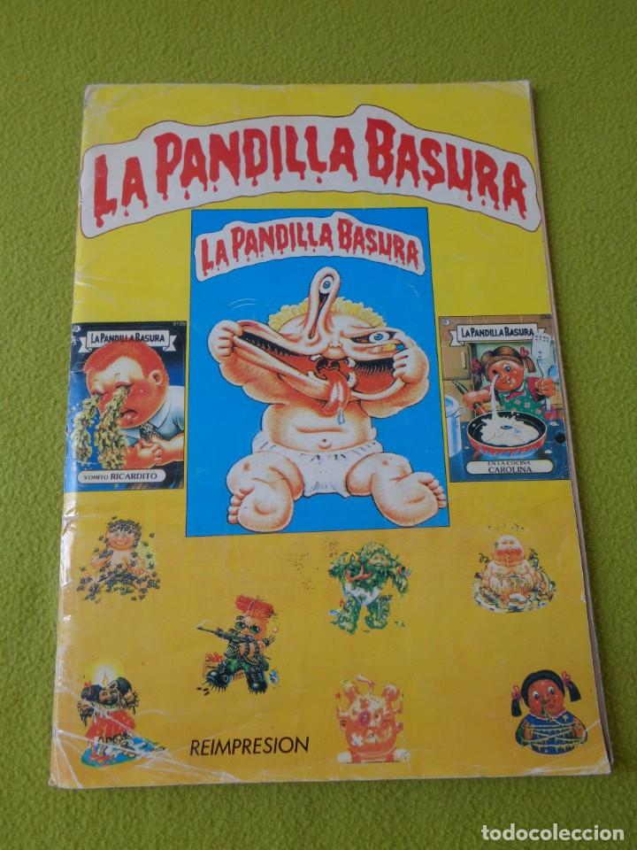 Collectionnisme Albums: Album de la Pandilla Basura reimpresi&oacute;n 1988 con 239 cromos