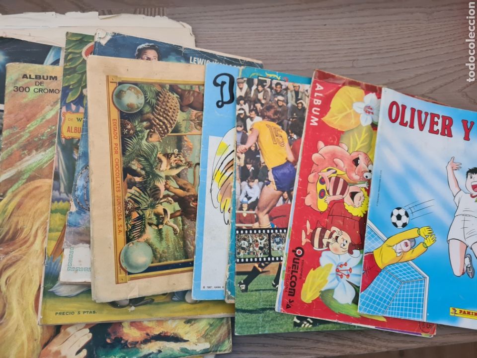 Collectionnisme Albums: LOTE DE 14 ALBUMES VARIADOS - DETALLE