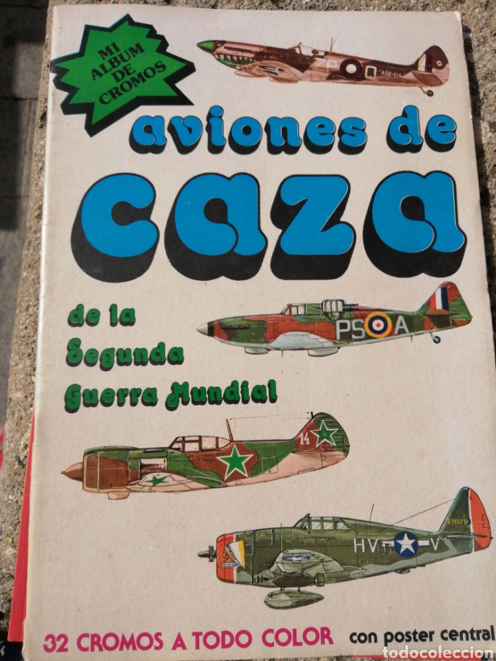 Collectionnisme Albums: ALBUM CROMOS AVIONES DE CAZA, A&Ntilde;O 1979.