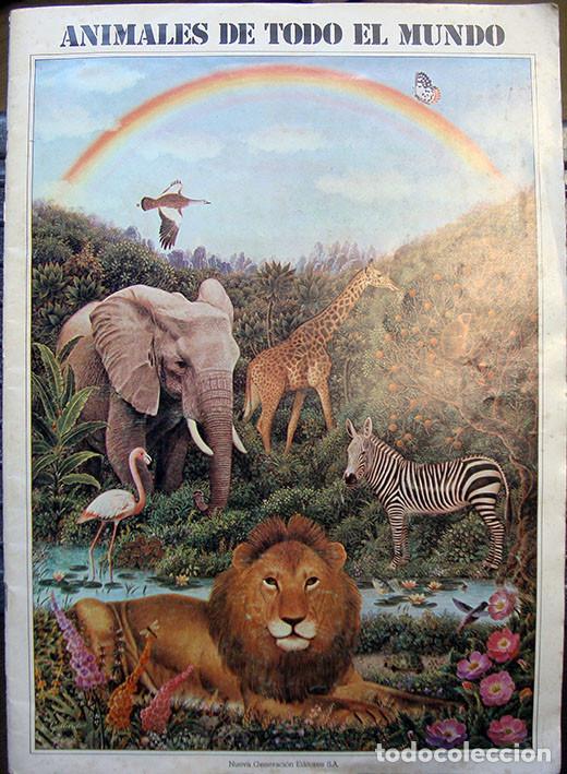 Collectionnisme Albums: ALBUM ANIMALES DE TODO EL MUNDO DE NUEVA GENERACION EDITORES, S.A.