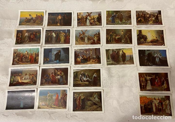 Collezionismo Album: C.48-Colcci&oacute;n de 86 estampas de 100 La Sagrada escritura en estampas ilustradas por Robert Leinwebe