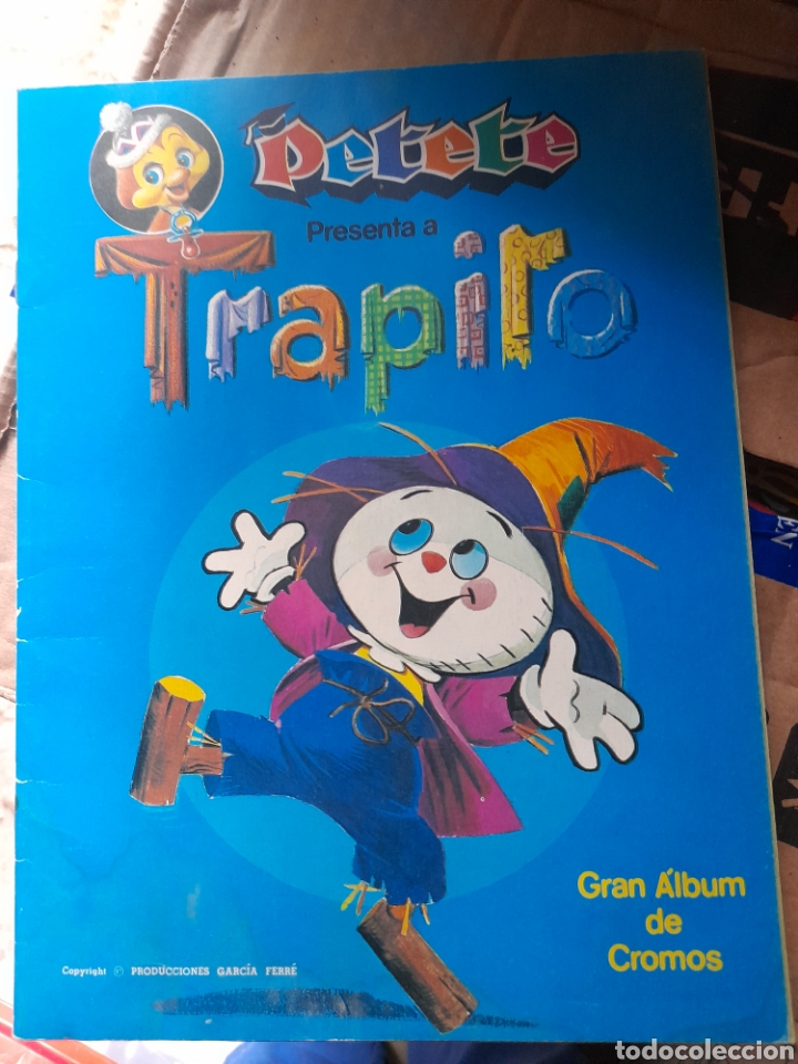 Collectionnisme Albums: &Aacute;lbum de cromos de Trapito, vacio