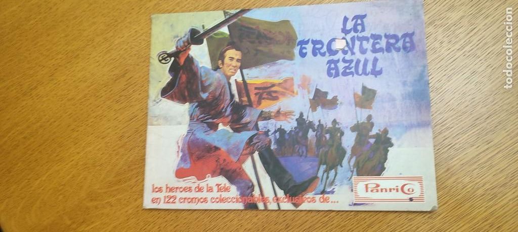 Collezionismo Album: Album cromos vac&iacute;o frontera azul