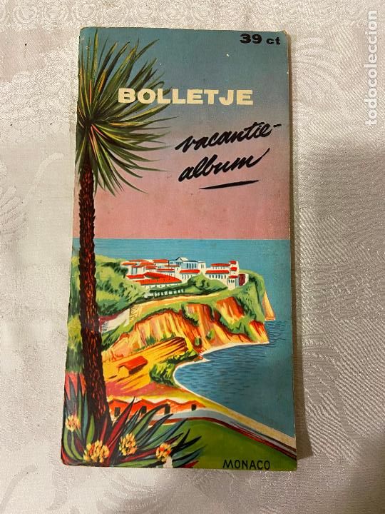 Colecionismo Cadernetas: C.66- Alb&uacute;m de cromos . Bollejte vacantie. Monaco