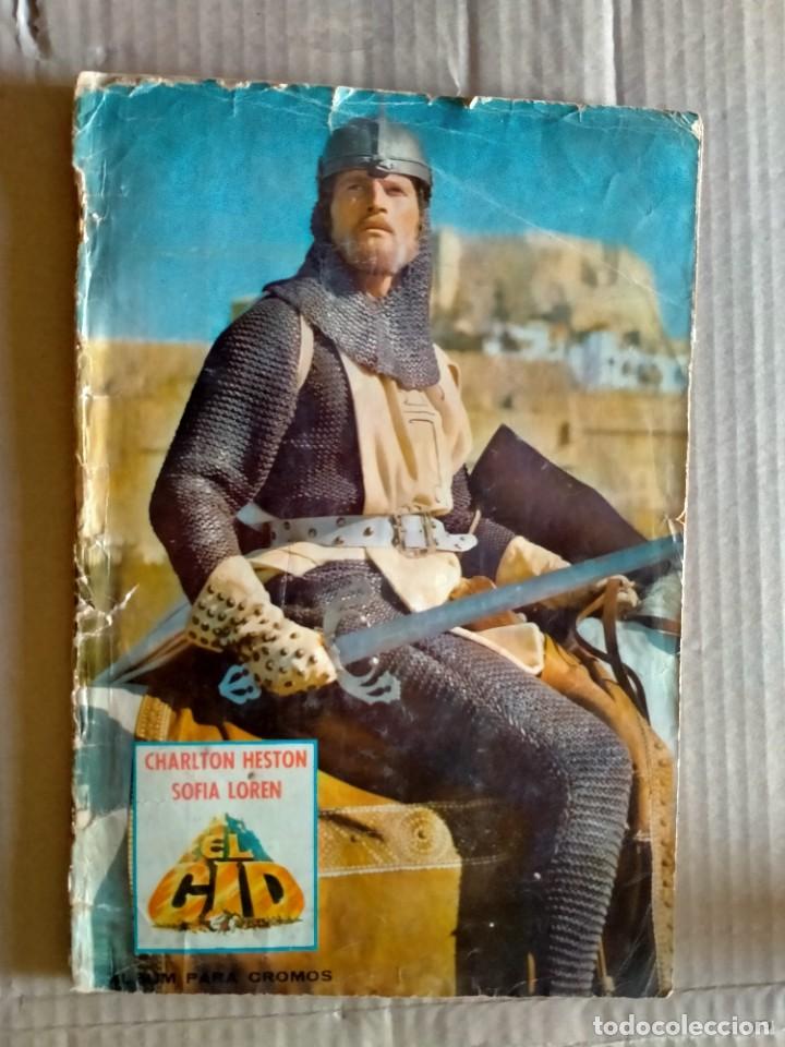 Coleccionismo &aacute;lbumes: album de cromos el cid - Foto 1