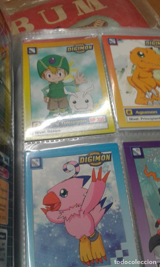 Coleccionismo &aacute;lbumes: DIGIMON MONSTERS ( 87 CROMOS ) - Foto 2