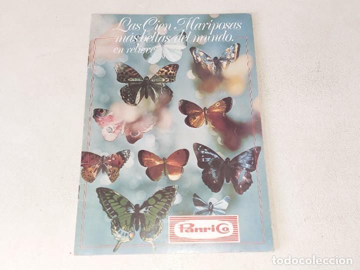 Collectable Incomplete Albums: ANTIGUO ALBUM DE CROMOS DE PANRICO LAS CIEN MARIPOSAS MAS BELLAS DEL MUNDO A&Ntilde;O 1974