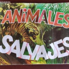 Coleccionismo Álbumes: ALBUM DE CROMOS ANIMALES SALVAJES - DIFUSORA - FALTAN 3 CROMOS Nº.4 - 8 Y 283. Lote 352834394