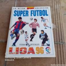 Coleccionismo Álbumes: ALBUM SUPER FUTBOL LIGA 96 SPORT IMCOMPLETO. Lote 354351443